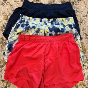 Stylish Women's Shorts - Red, Blue, and Yellow